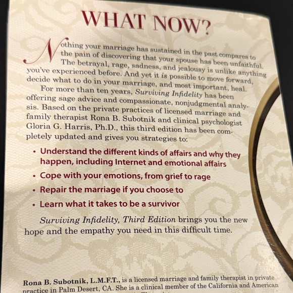 Set of Three Books on‎ Infidelity - Picture 4 of 4